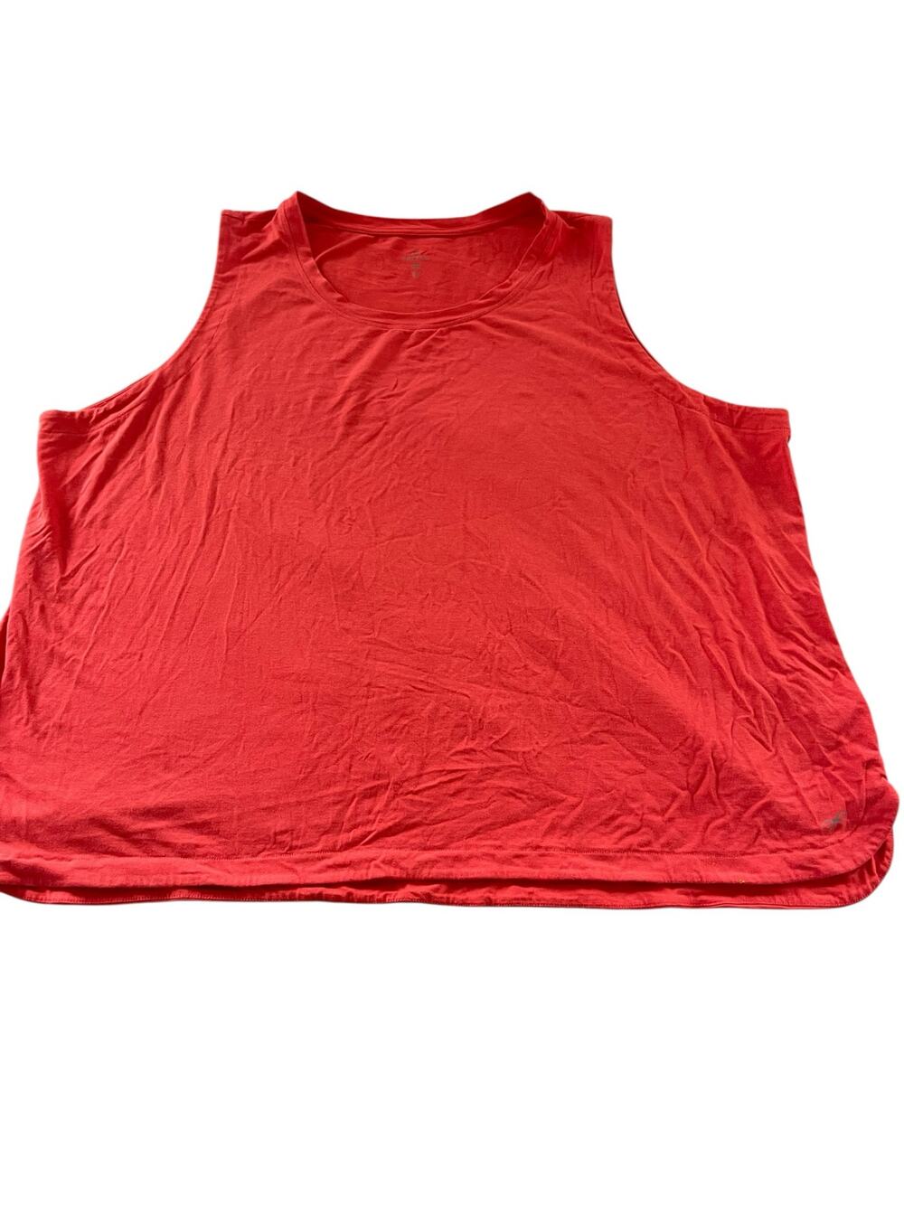 Freely Salmon Red Sleeveless Tank Top Shirt Women's Size 3X